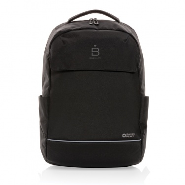 Logotrade promotional gift image of: Swiss Peak Brooke AWARE™ RPET daily 15.6" laptop backpack
