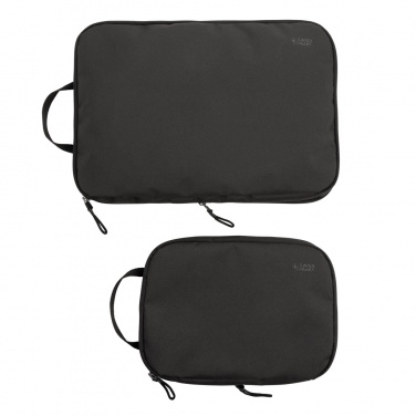 Logotrade corporate gift picture of: Swiss Peak Ridge AWARE™ RPET compression travel cubes 2pc