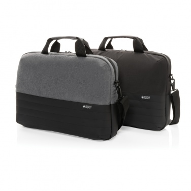 Logotrade advertising products photo of: Swiss Peak AWARE™ RFID 15.6'' laptop bag