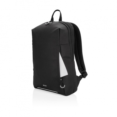 Logotrade promotional giveaways photo of: Swiss Peak AWARE™ RFID and USB A laptop backpack