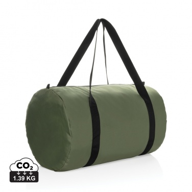 Logo trade promotional giveaways image of: Dillon AWARE™ RPET foldable sports bag