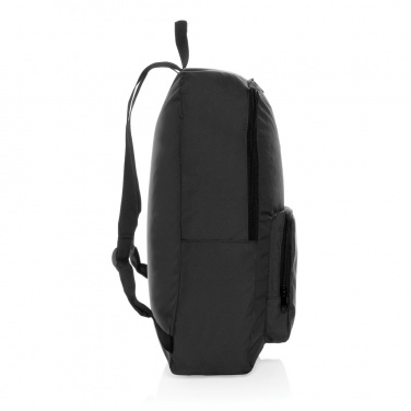 Logo trade promotional giveaways picture of: Dillon AWARE™ RPET foldable classic backpack