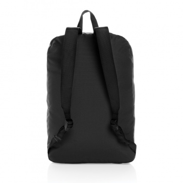 Logotrade promotional gift image of: Dillon AWARE™ RPET foldable classic backpack