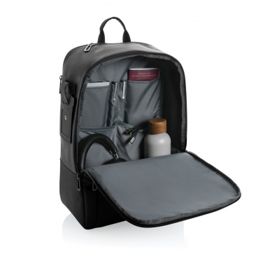 Logo trade advertising product photo of: Armond AWARE™ RPET 15.6 inch deluxe laptop backpack
