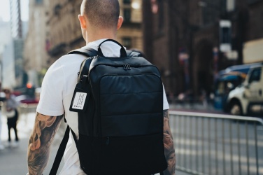 Logotrade promotional giveaway picture of: Armond AWARE™ RPET 15.6 inch deluxe laptop backpack