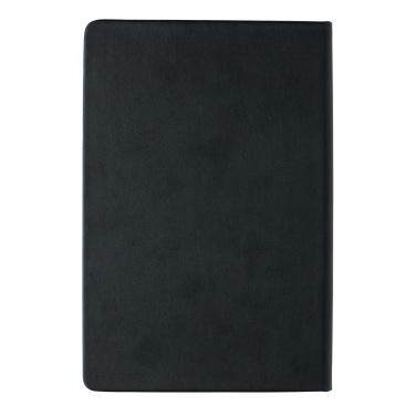 Logo trade business gifts image of: A5 Deluxe notebook with smart pockets