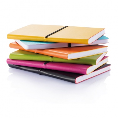 Logotrade promotional giveaways photo of: Deluxe softcover A5 notebook