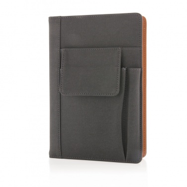 Logotrade promotional merchandise picture of: Notebook with phone pocket
