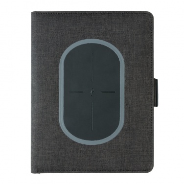 Logotrade promotional giveaway image of: Air 5W wireless charging notebook cover A5