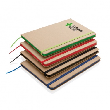 Logo trade promotional items picture of: A5 kraft notebook