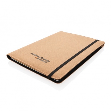 Logotrade promotional product image of: Deluxe cork portfolio A4 with pen
