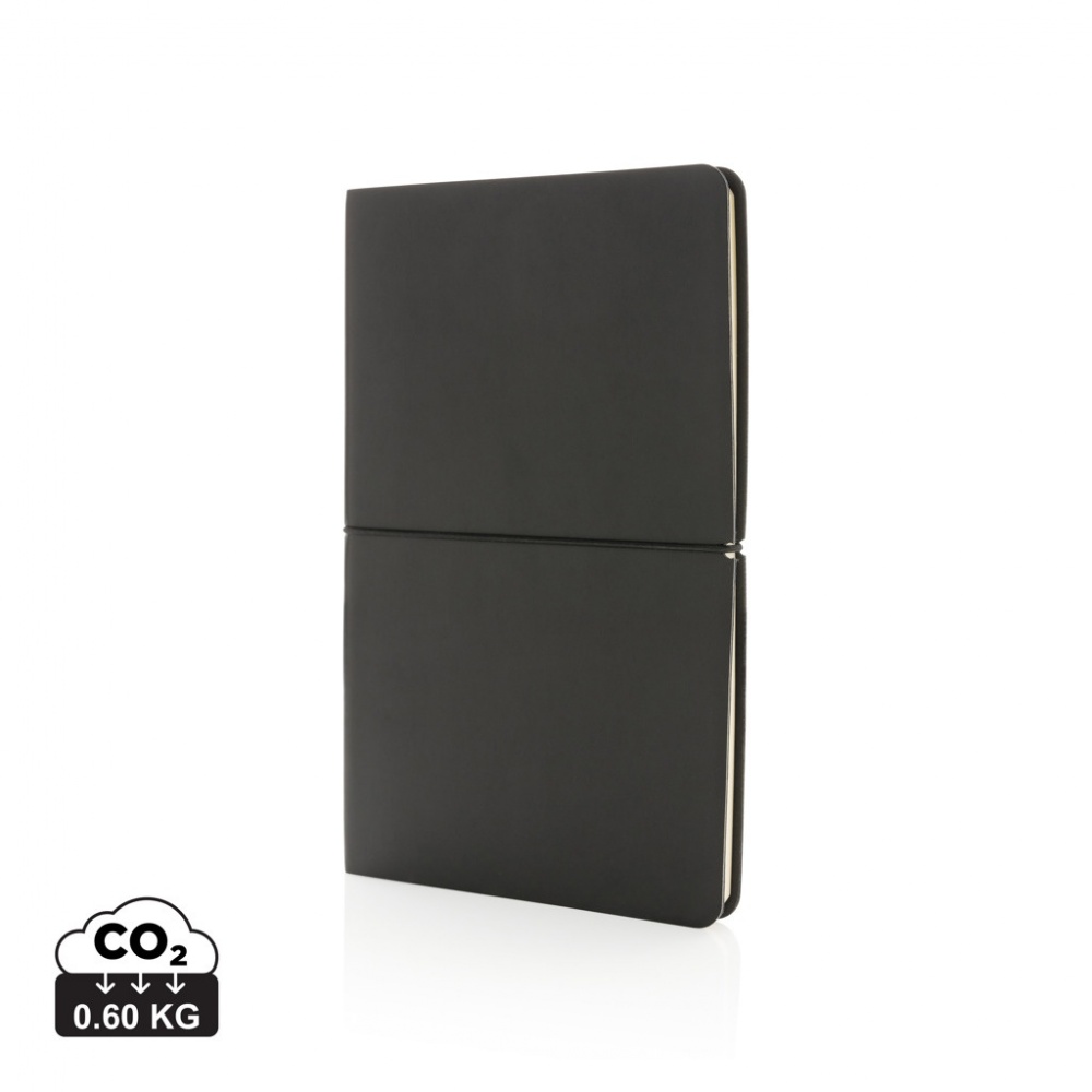 Logotrade corporate gift picture of: Modern deluxe softcover A5 notebook