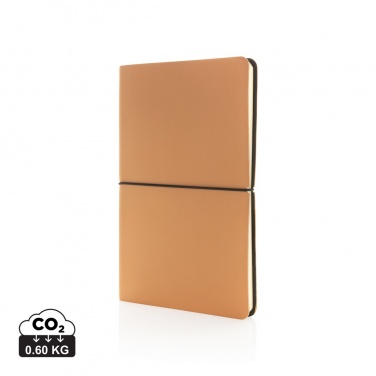 Logotrade corporate gift image of: Modern deluxe softcover A5 notebook