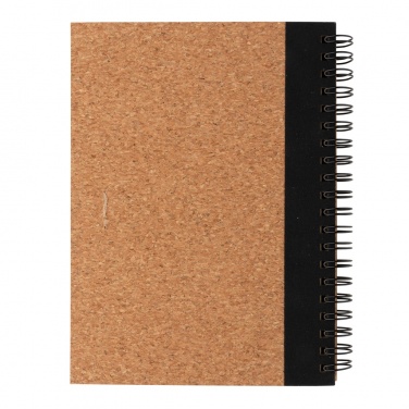 Logotrade promotional merchandise photo of: Cork spiral notebook with pen