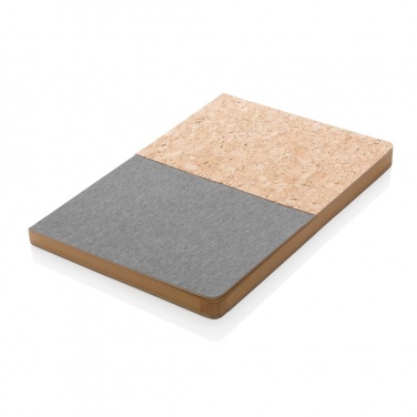 Logotrade promotional merchandise photo of: A5 cork & kraft notebook