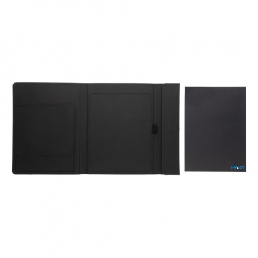 Logo trade promotional products image of: Impact Aware™ A4 portfolio with magnetic closure