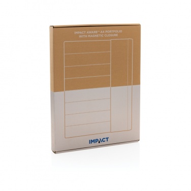 Logotrade promotional giveaways photo of: Impact Aware™ A4 portfolio with magnetic closure