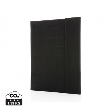 Logo trade promotional gifts picture of: Impact Aware™ A4 portfolio with magnetic closure
