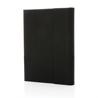 Logo trade promotional merchandise image of: Impact Aware™ A5 notebook with magnetic closure