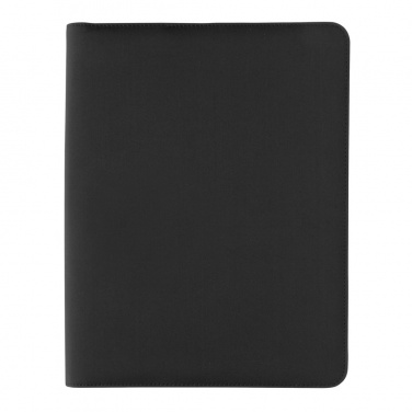 Logo trade corporate gifts image of: Impact Aware™ deluxe 300D tech portfolio with zipper