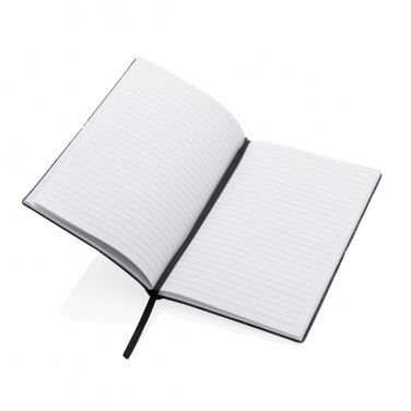 Logotrade promotional products photo of: GRS certified recycled felt A5 softcover notebook