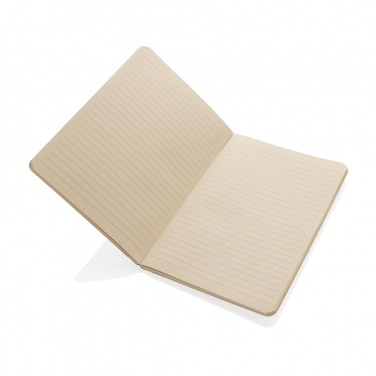 Logo trade corporate gifts picture of: Stylo Sugarcane paper A5 Notebook