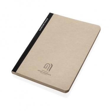 Logo trade promotional items image of: Stylo Sugarcane paper A5 Notebook