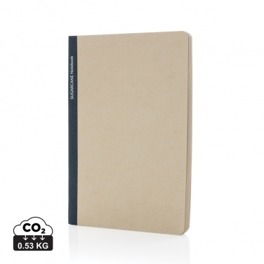 Logo trade promotional gifts image of: Stylo Sugarcane paper A5 Notebook