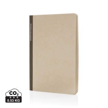 Logotrade promotional item image of: Stylo Sugarcane paper A5 Notebook