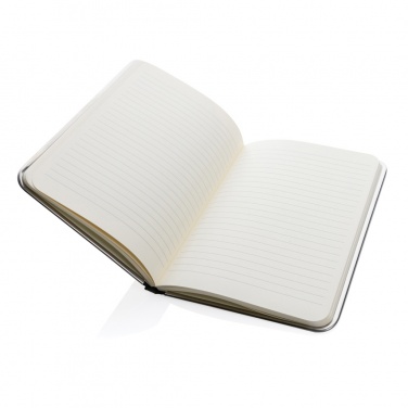 Logo trade business gift photo of: Treeline A5 wooden cover deluxe notebook