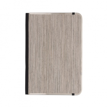 Logotrade promotional items photo of: Treeline A5 wooden cover deluxe notebook