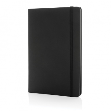 Logo trade promotional gifts picture of: Craftstone A5 recycled kraft and stonepaper notebook
