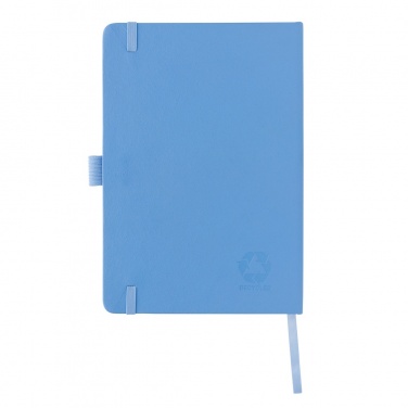 Logo trade promotional merchandise picture of: Sam A5 RCS certified bonded leather classic notebook