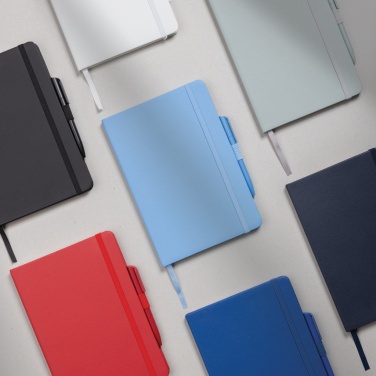 Logo trade promotional products image of: Sam A5 RCS certified bonded leather classic notebook