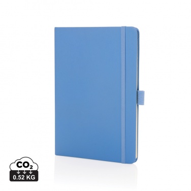 Logo trade promotional giveaways picture of: Sam A5 RCS certified bonded leather classic notebook