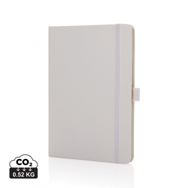 Logo trade advertising products image of: Sam A5 RCS certified bonded leather classic notebook