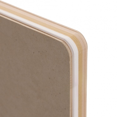 Logo trade promotional gift photo of: Elowen A5 tree free notebook