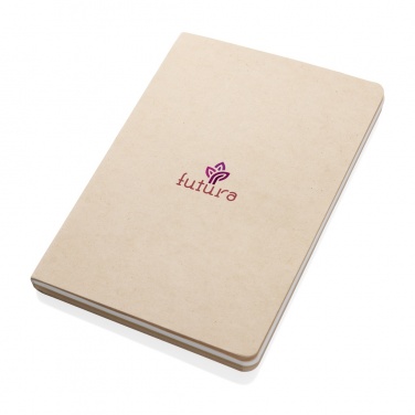 Logo trade promotional merchandise photo of: Elowen A5 tree free notebook