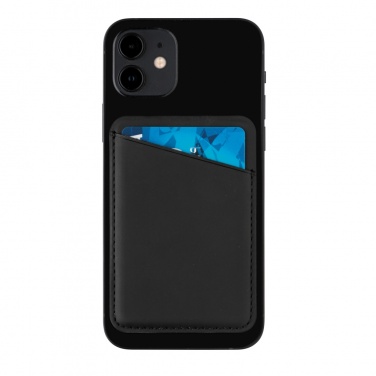 Logo trade promotional gift photo of: Magnetic phone card holder
