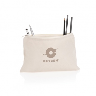Logo trade promotional products picture of: Impact Aware™ 285 gsm rcanvas pencil case undyed