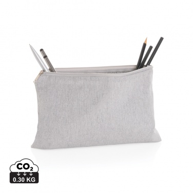 Logo trade advertising products picture of: Impact Aware™ 285 gsm rcanvas pencil case undyed