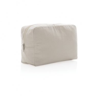Logo trade promotional items picture of: Impact Aware™ 285 gsm rcanvas toiletry bag undyed