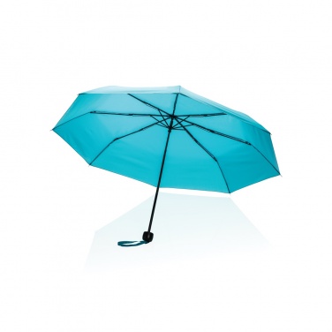 Logo trade promotional gifts image of: 20.5" Impact AWARE™ RPET 190T mini umbrella