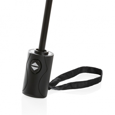 Logo trade business gift photo of: 21" Impact AWARE™ RPET 190T auto open/close umbrella