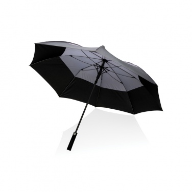 Logotrade promotional products photo of: 27" Impact AWARE™ RPET 190T auto open stormproof umbrella