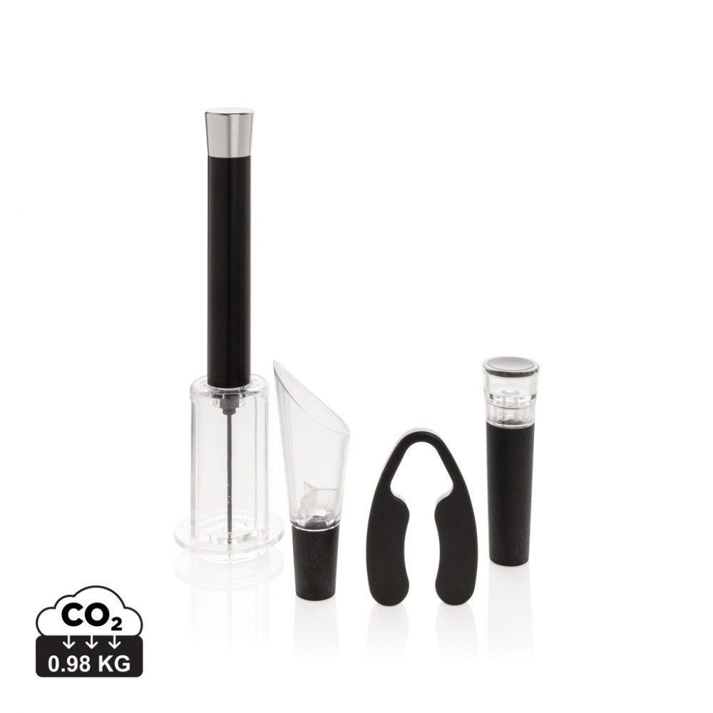 Logo trade promotional merchandise picture of: Vino Connoisseur 4pc set