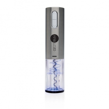 Logo trade promotional merchandise picture of: Electric wine opener - USB rechargeable