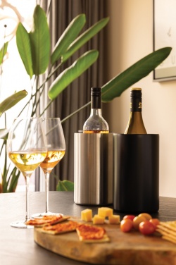 Logo trade advertising products image of: Vino RCS certified recycled stainless steel wine bucket