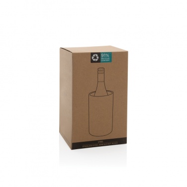 Logo trade promotional merchandise picture of: Vino RCS certified recycled stainless steel wine bucket
