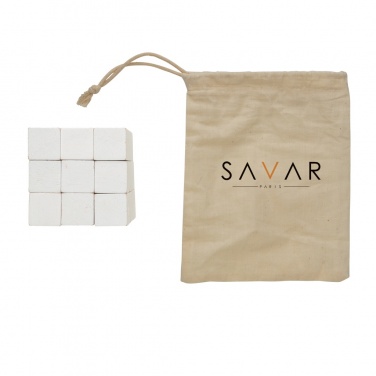Logo trade corporate gift photo of: Wooden brain game in canvas pouch